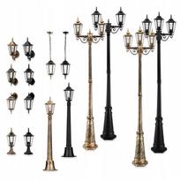 sviestuvo stulpas - Lauko sodo šviestuvas E27 LAMppost 1 m juodas BELLIS LUMILED - 7 nuotrauka