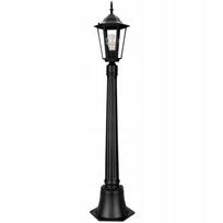 sviestuvo stulpas - Lauko sodo šviestuvas E27 LAMppost 1 m juodas BELLIS LUMILED - 8 nuotrauka