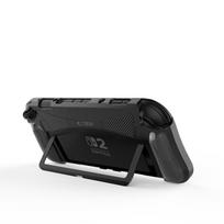 switch dekla - Tech-Protect TPUCarbon dėklas, skirtas Nintendo Switch 2 - Juodas (Black) - 6 nuotrauka