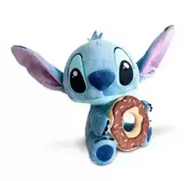disney stitch zaislas - Simba Disney pliušinis žaislas Stitch su spurga, mėlynas (Blue), 25 cm - 3 nuotrauka