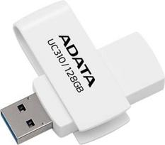 usb 3 flash 128gb - ADATA | USB Flash Drive | UC310 | 128GB | USB 3.2 Gen1 | White | UC310-128G-RWH - 3 nuotrauka