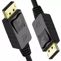 displayport 3m - Unitek Cable Displayport / Displayport 3m Black - 8 nuotrauka