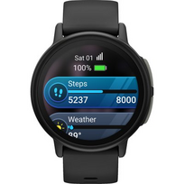 ismanusis laikrodis - Garmin Bounce 2 40mm Skalūno Pilkas (Slate Gray) - 5 nuotrauka