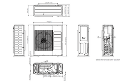mulers - Samsung AJ100TXJ5KGEU, 10,0/12,0 kW - 4 nuotrauka