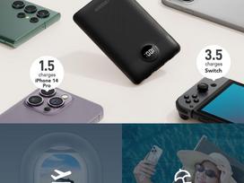 22.5w 10000mah - Veger C11 (W1170), 10000mAh, 22.5W, juodas - 7 nuotrauka