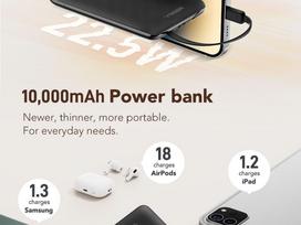 22.5w 10000mah - Veger C11 (W1170), 10000mAh, 22.5W, juodas - 8 nuotrauka