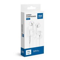 type c ausines - BlueStar PA-M15C-R Laidinės ausinės Type C (DAC) su mikrofonu Baltos (White) - 2 nuotrauka