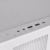 white glass - Thermaltake View 270 SP Edition Snow White (Baltos) - 5 nuotrauka