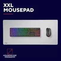 xxl mouse pad - Trust GXT 759 XXL Baltas (White) - 5 nuotrauka