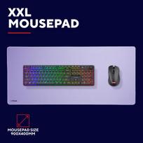 peles kilimeliai 90x40 - Trust GXT 759P XXL Violetinė (Purple) - 6 nuotrauka