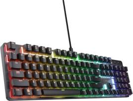 trust gxt - Trust GXT 871 Zora, USB, QWERTY, Juoda (Black) Klaviatūra Žaidimams - 4 nuotrauka