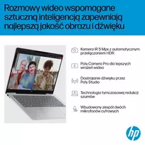 hp i5 16 512 - HP OmniBook 7 AI 14-fr0003nw, Ultra 5 225U, 16 GB, 512 GB, 14" 2K OLED, Windows 11 Pro, Srebrinis (Silver) - 6 nuotrauka