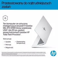 hp i5 16 512 - HP OmniBook 7 AI 14-fr0003nw, Ultra 5 225U, 16 GB, 512 GB, 14" 2K OLED, Windows 11 Pro, Srebrinis (Silver) - 8 nuotrauka