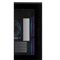 micro atx korpusas - ASUS PRIME AP202 TG ARGB Juodas (Black) - 3 nuotrauka