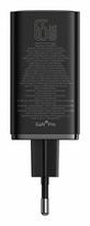 ace pro 2 - Baseus GaN6 Pro greitas įkroviklis 65W, 2xUSB-C + 2xUSB, Juodas (Black) - 2 nuotrauka
