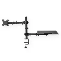 monitoriaus laikiklis - Nedis MMSISNB110BK Monitoriaus laikiklis 15-32", Juodas (Black) - 2 nuotrauka