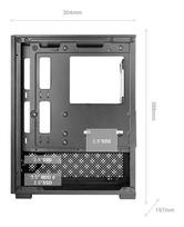 mino - TACENS MARS MC-SE2 Mini Tower Juodas (Black) - 2 nuotrauka