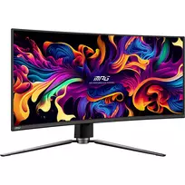 34 oled - MSI MPG341CQPXQD-OLED 34", QD-OLED, lenktas, juodas (Black) - 2 nuotrauka