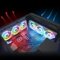 sync 3 - Thermaltake SWAFAN EX12 ARGB White 120mm 3 vnt. - 4 nuotrauka