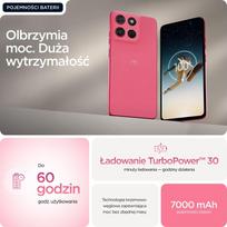 dvi sim motorola - Motorola Moto G57 Power 12/256GB Pink (Rožinis) - 3 nuotrauka