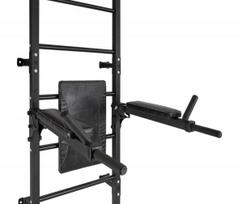 sanro sports - Sanro Sporto kompleksas (gimnastikos sienelė) START juodas (Black) 224x58cm - 5 nuotrauka