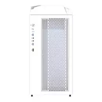kompiuterio korpusas case - Kompiuterio korpusas Gigabyte C301 Glass White V2, balta - 3 nuotrauka