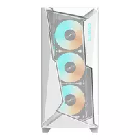 kompiuterio korpusas case - Kompiuterio korpusas Gigabyte C301 Glass White V2, balta - 6 nuotrauka