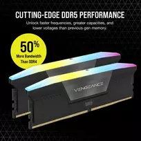 ddr5 32gb 2x16 6000mhz - Corsair Vengeance RGB DDR5 32GB (2x16GB) 6000MHz CL38 - 3 nuotrauka