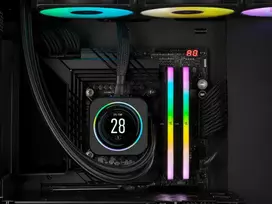 ddr5 32gb 2x16 6000mhz - Corsair Vengeance RGB DDR5 32GB (2x16GB) 6000MHz CL38 - 6 nuotrauka