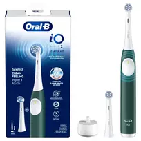 oral b io2 green forest - Oral-B iO2 Elektrinis dantų šepetėlis, miško žalias (Forest Green) - 6 nuotrauka