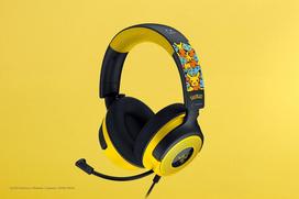 pokemon ausines - Razer Kraken V4 X Wired Over-Ear Microphone Pokémon Edition - 3 nuotrauka