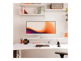 curved monitorius - Arozzi Nova 34", VA, QHD, 165Hz, baltas (white) - 4 nuotrauka