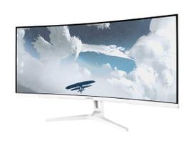 curved monitorius - Arozzi Nova 34", VA, QHD, 165Hz, baltas (white) - 6 nuotrauka