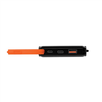 saules usb c - Logilink PA0273 Solar Powerbank 10000 mAh, Flashlight, 2x USB-A QC & 1x USB-C PD - 2 nuotrauka