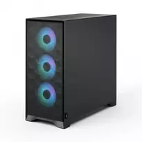 atx korpusai - Fractal Design Pop 2 Air Juodas (Black) TG RGB - 6 nuotrauka