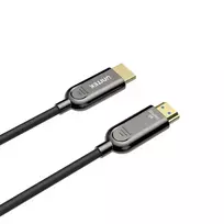 hdmi - Unitek Optinis Kabelis HDMI 2.1 AOC 8K 120Hz 5m Juodas (Black) - 2 nuotrauka