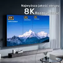 hdmi - Unitek Optinis Kabelis HDMI 2.1 AOC 8K 120Hz 5m Juodas (Black) - 6 nuotrauka