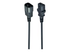 laida c14 - Cablexpert PC-189 Power Cord 1.8m Black - 5 nuotrauka