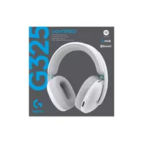 belaides ausines - Logitech G325 LIGHTSPEED Belaidės Ausinės Žaidimams - Baltos (White) - 9 nuotrauka