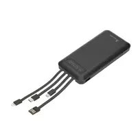 nesiojami ikroviklei - Extralink EPB-083 10000mAh, juodas (black) - 2 nuotrauka