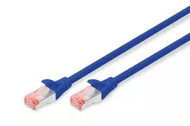 cu ftp cat6 - LogiLink Patch Cable Cat.6 S/FTP PIMF PrimeLine 0.25m Red - 2 nuotrauka