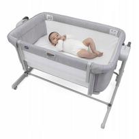 lopsys - Chicco Next2Me Magic Evo Grey Mist (Pilkas) - 2 nuotrauka