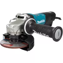 min 1 - Makita GA5093X01 Kampinis šlifuoklis, 1900 W, 125 mm, SJS², AFT, Mechaninis stabdys, Svirtinis jungiklis, 2800-11500 min-1, antivibracinė šoninė rankena - 8 nuotrauka