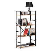 azuolo lentyna - ModernHome Loft CWJ6024112LG, ąžuolo/juoda (Oak/Black) - 7 nuotrauka
