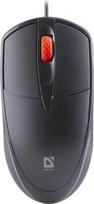 silent mouse - Defender ICON MB-057 Juoda (Black) - 3 nuotrauka