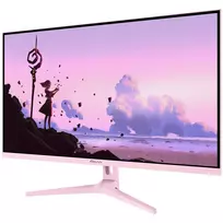 2k 32 monitorius - Arozzi Nova 32" IPS QHD 180Hz Pink - 4 nuotrauka