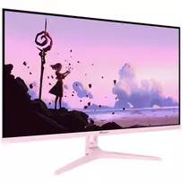 2k 32 monitorius - Arozzi Nova 32" IPS QHD 180Hz Pink - 8 nuotrauka