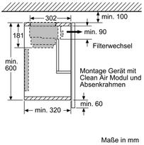 bosch dwz1i - Rinkinys recirkuliacijai Bosch DWZ1IX1C6 - 6 nuotrauka