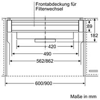 bosch dwz1i - Rinkinys recirkuliacijai Bosch DWZ1IX1C6 - 9 nuotrauka