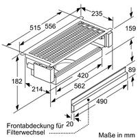 bosch dwz1i - Rinkinys recirkuliacijai Bosch DWZ1IX1C6 - 11 nuotrauka